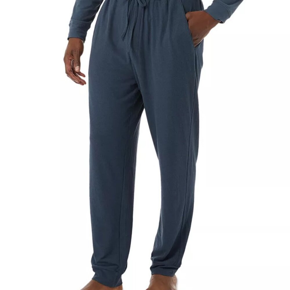 32 Degrees Men's Plush Heat Blue Large Pajama Pants - Brand New In Package.